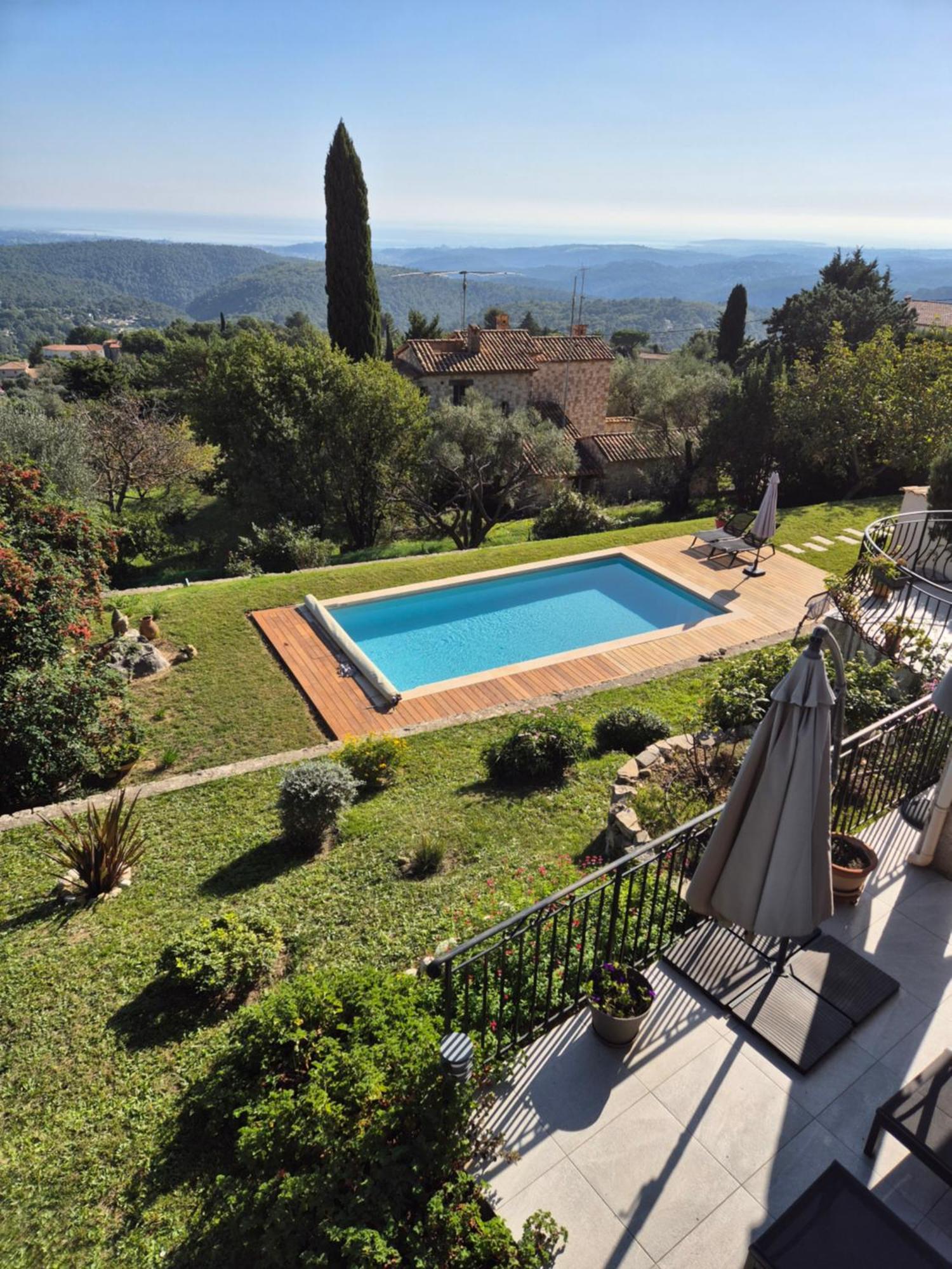 La Tourrette Bed & Breakfast Tourrettes-sur-Loup Luaran gambar