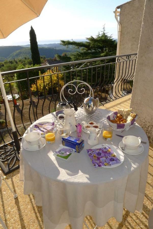 La Tourrette Bed & Breakfast Tourrettes-sur-Loup Luaran gambar
